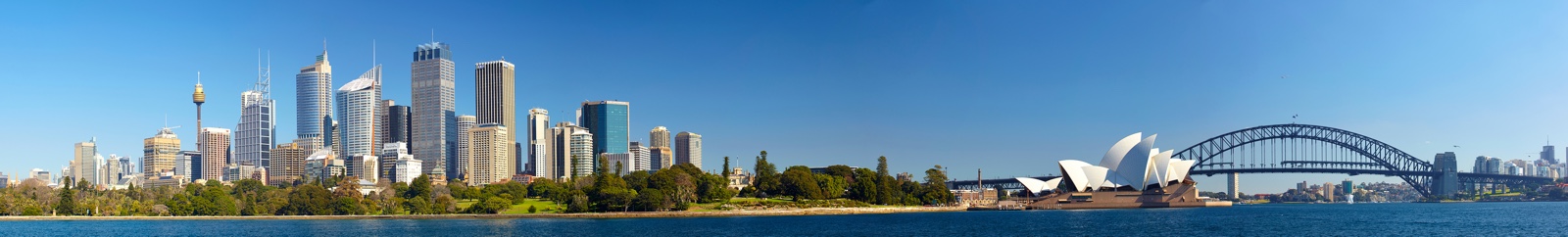 Panoramic sight of City of Sydney